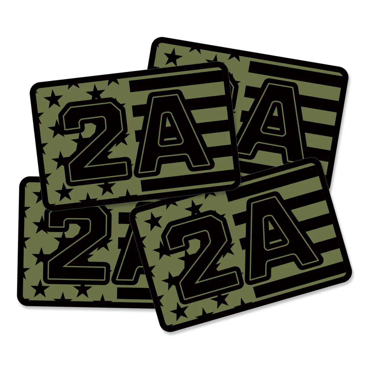 2A Sticker - Packs of 4 - Image 2