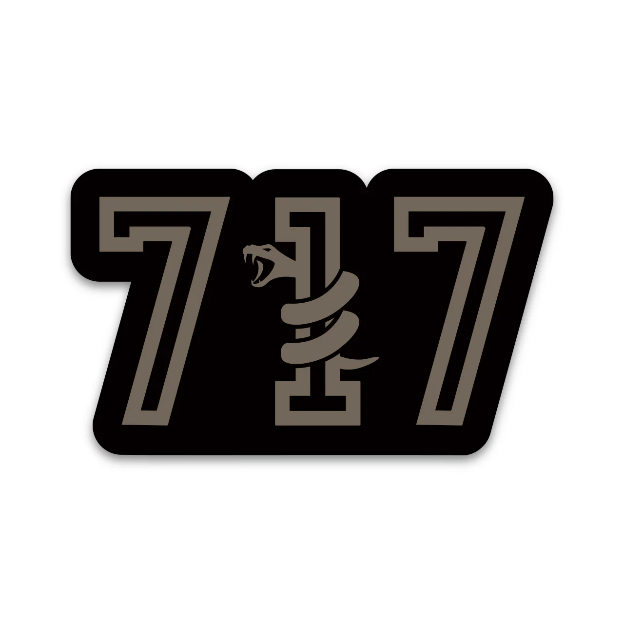 717 Don't Tread Sticker - 5 Pack - Image 2
