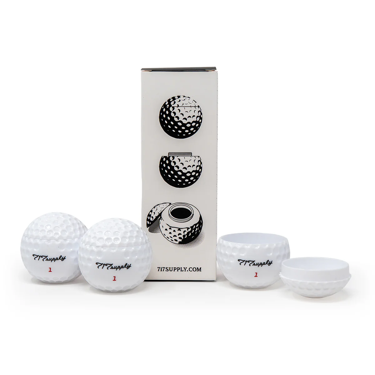 717 Supply Golf Ball Shot Glasses