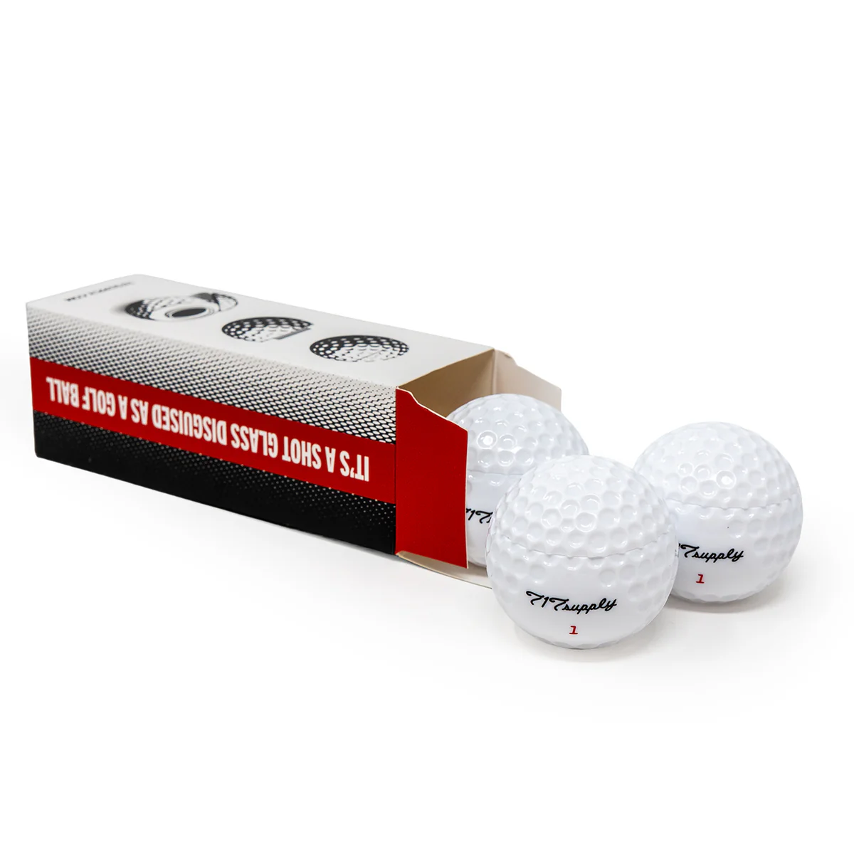 717 Supply Golf Ball Shot Glasses - Image 4