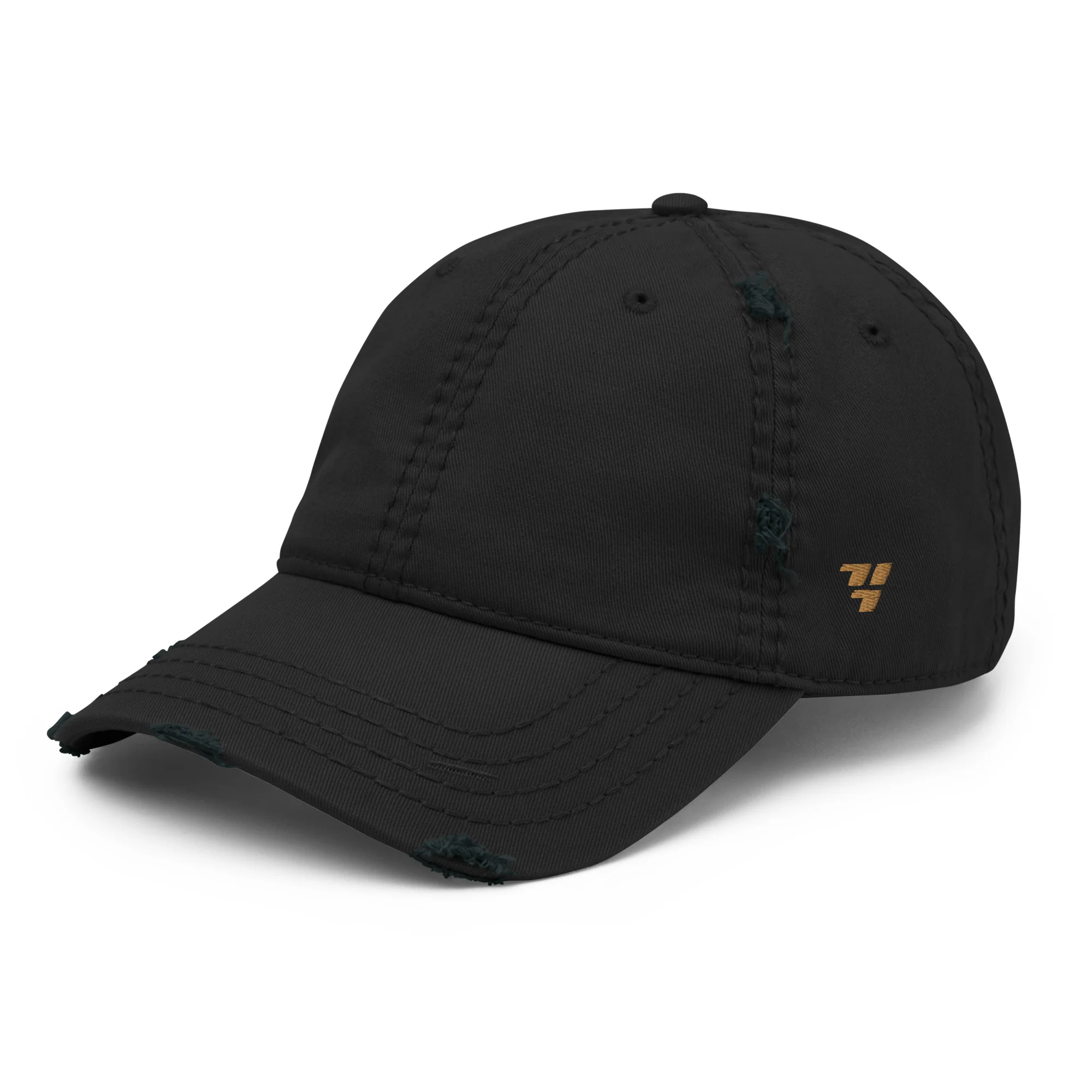 717 Lux Distressed Dad Hat - Image 3