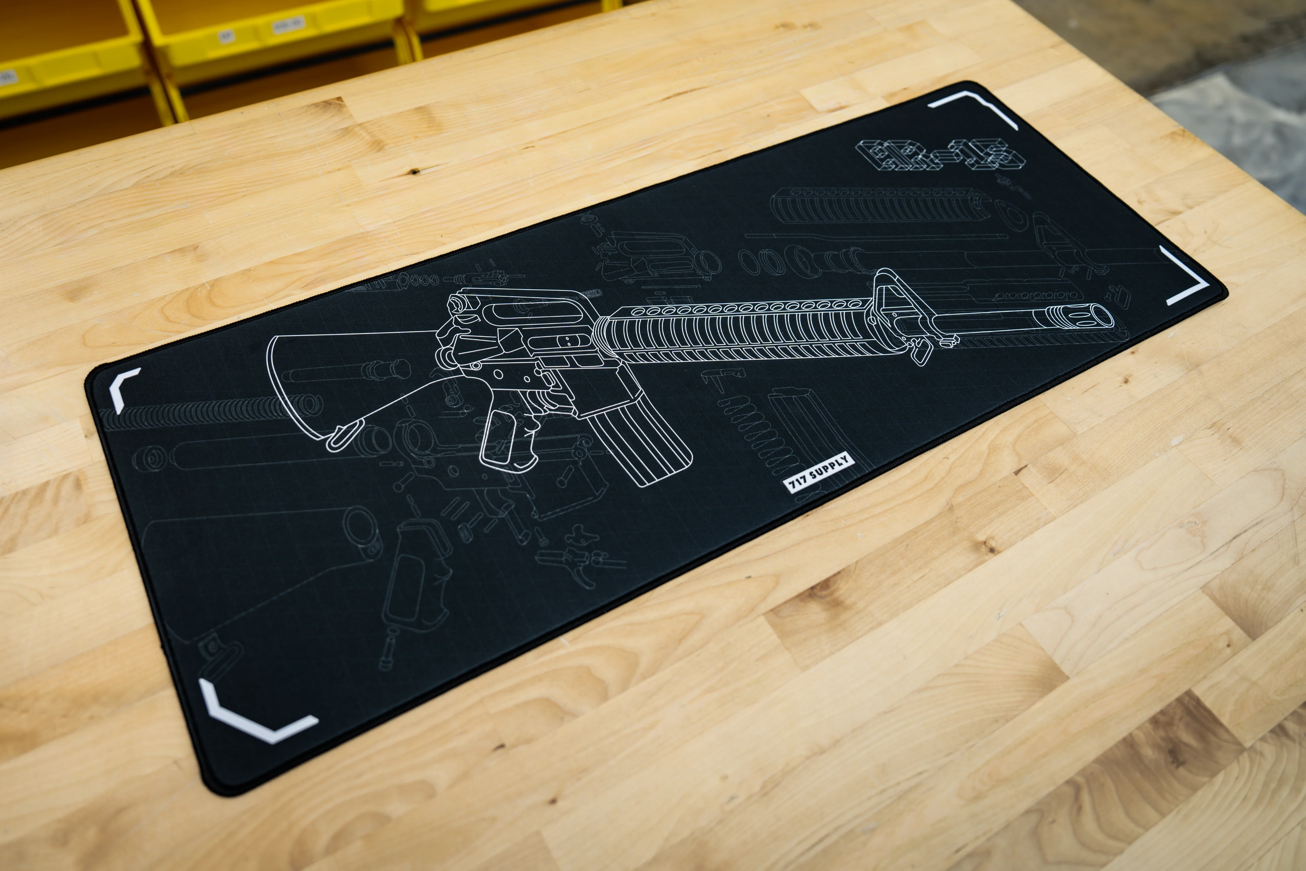 717 Supply AR15-M16 Desk Pad - Image 7
