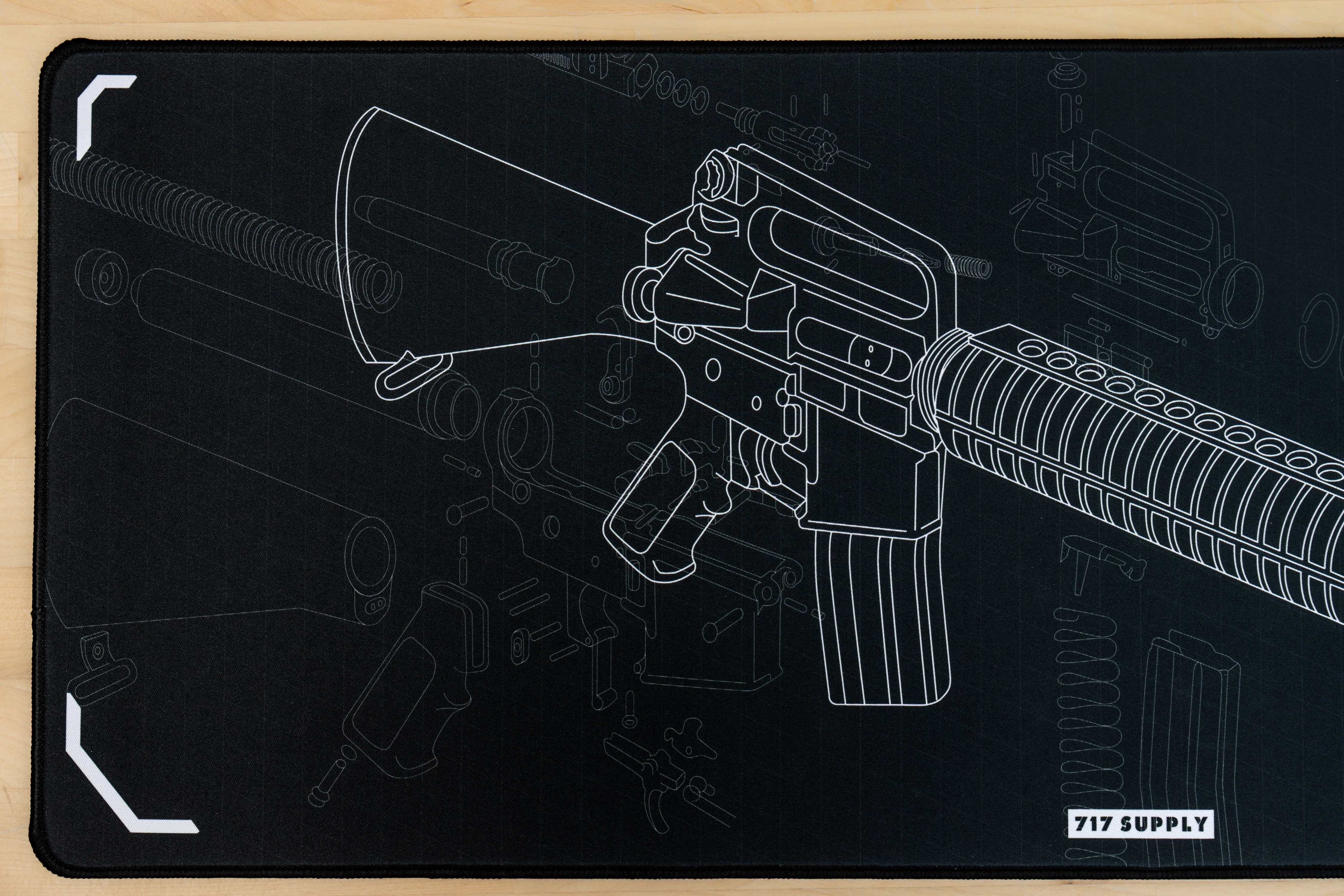 717 Supply AR15-M16 Desk Pad - Image 8