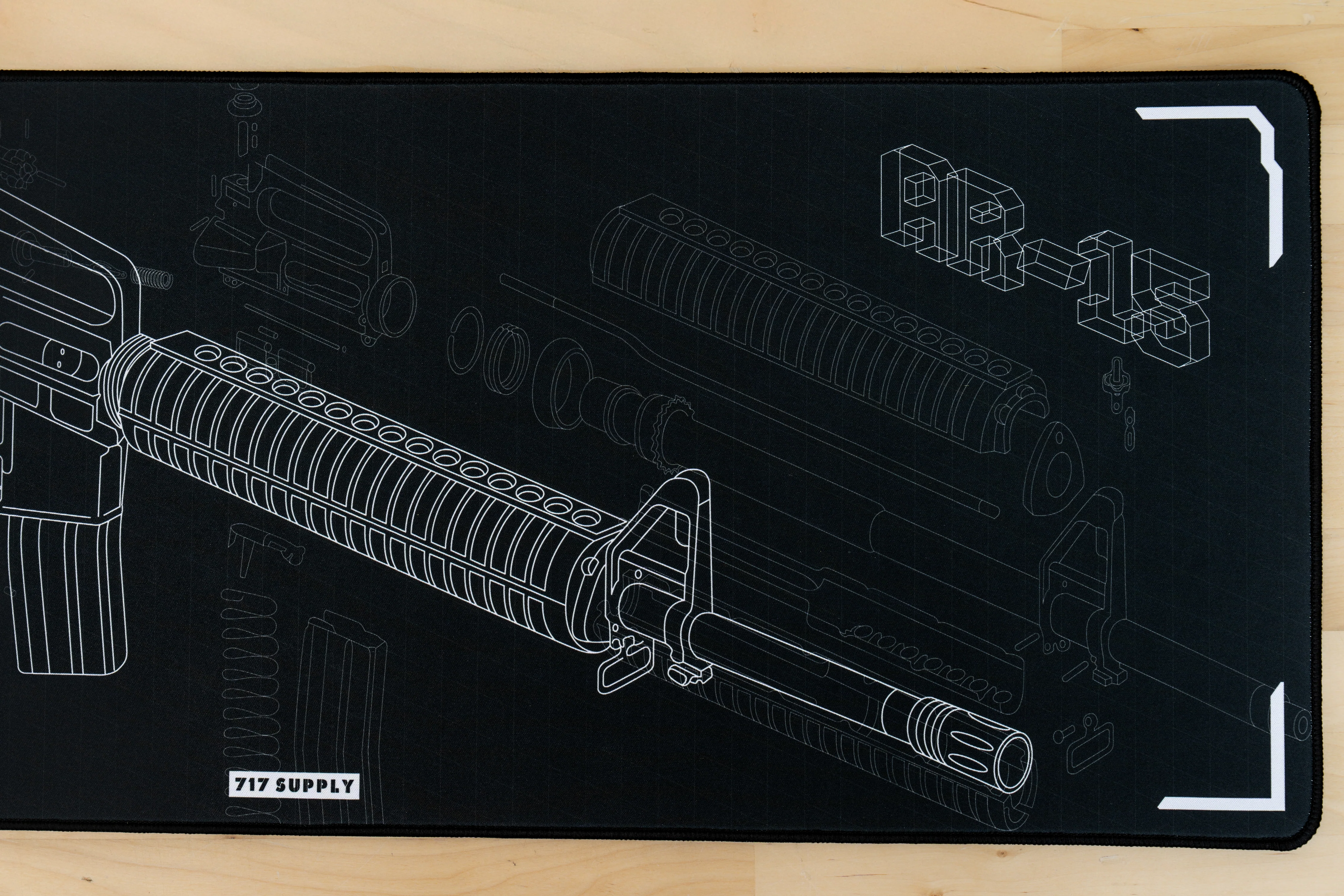 717 Supply AR15-M16 Desk Pad - Image 9