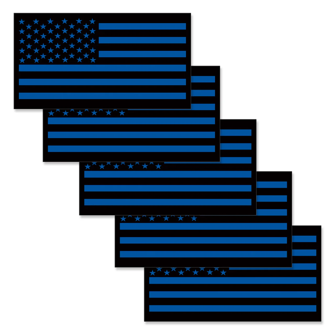 Stars & Stripes Sticker - Packs of 5 - Image 6