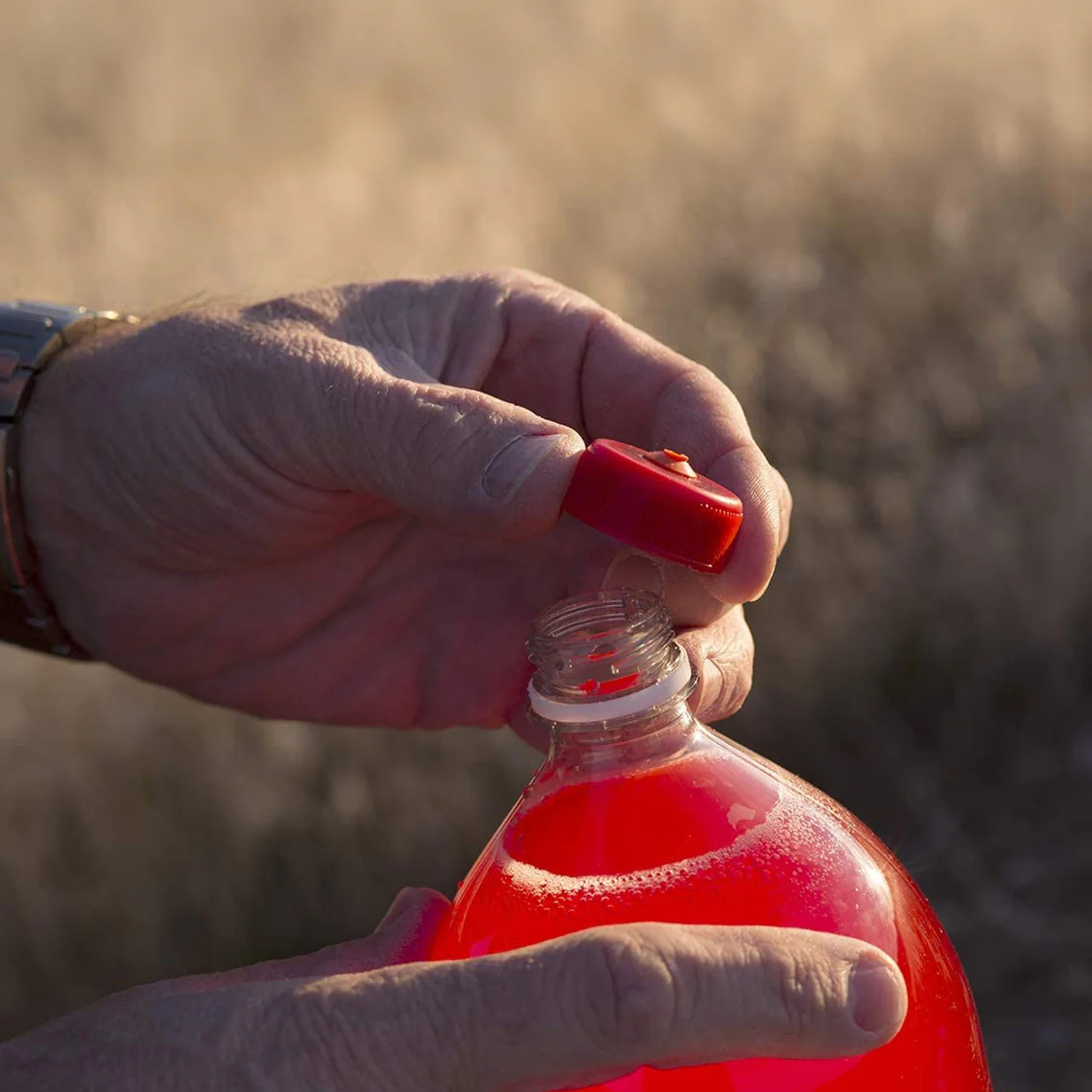 Reusable Big Blast Plastic Bottle Top Cap Targets - Image 4