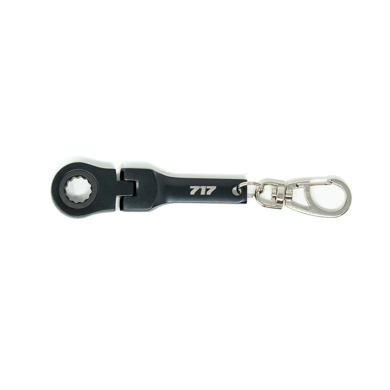 Black 10mm Ratchet Keychain