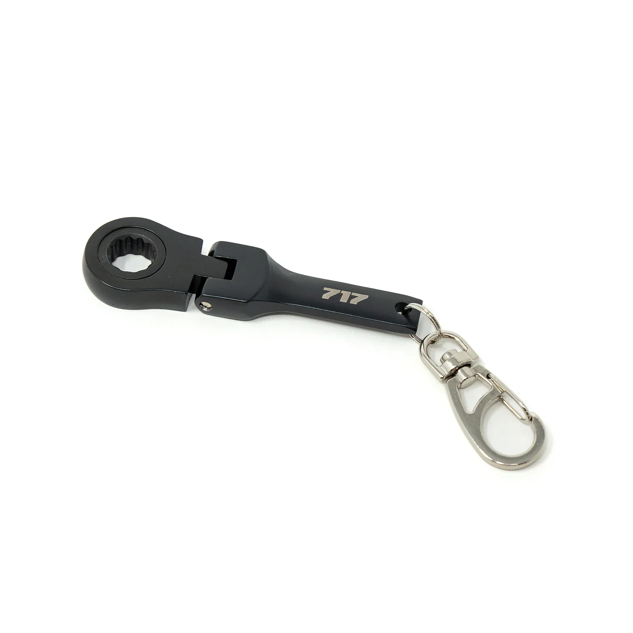 Black 10mm Ratchet Keychain - Image 2