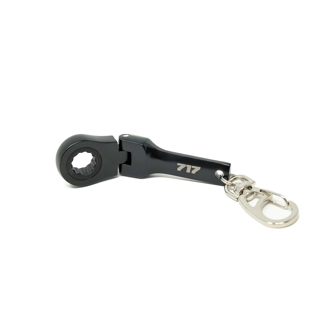 Black 10mm Ratchet Keychain - Image 3