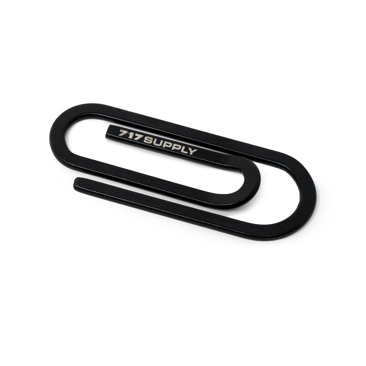 717 Supply Large Paperclip Money Clip - Black