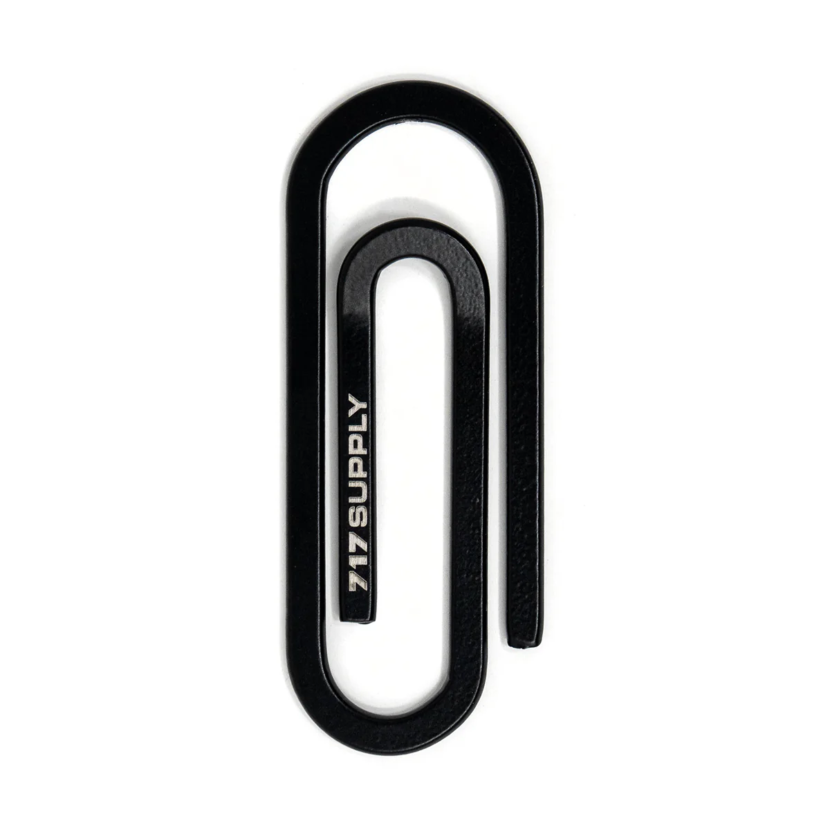 717 Supply Large Paperclip Money Clip - Black - Image 5