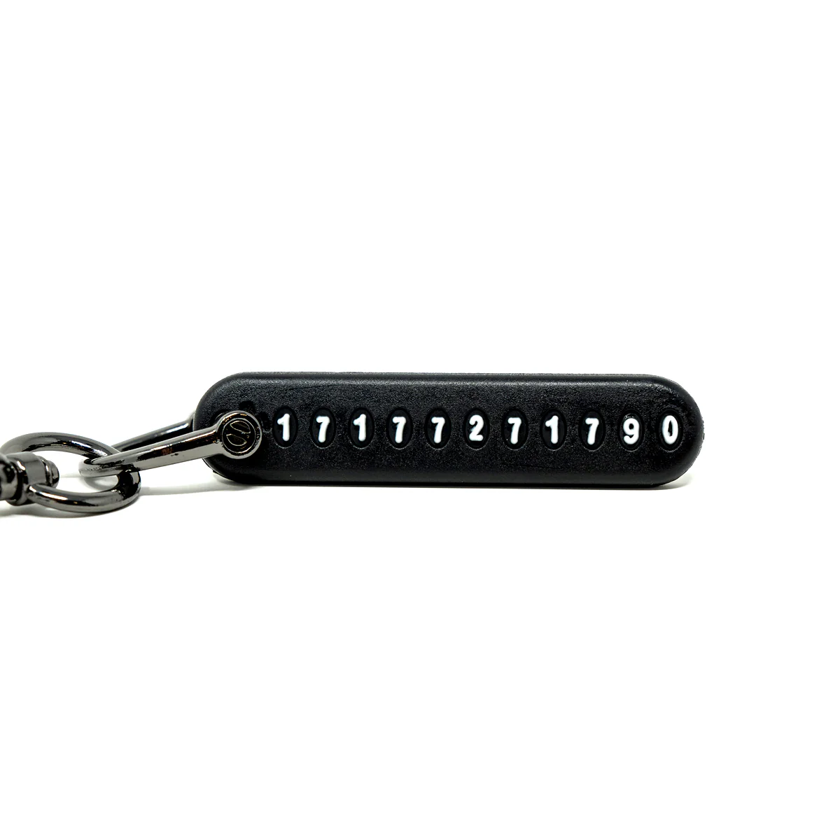 Customizable Black Braided Keychain Set – 3 Pack - Image 5