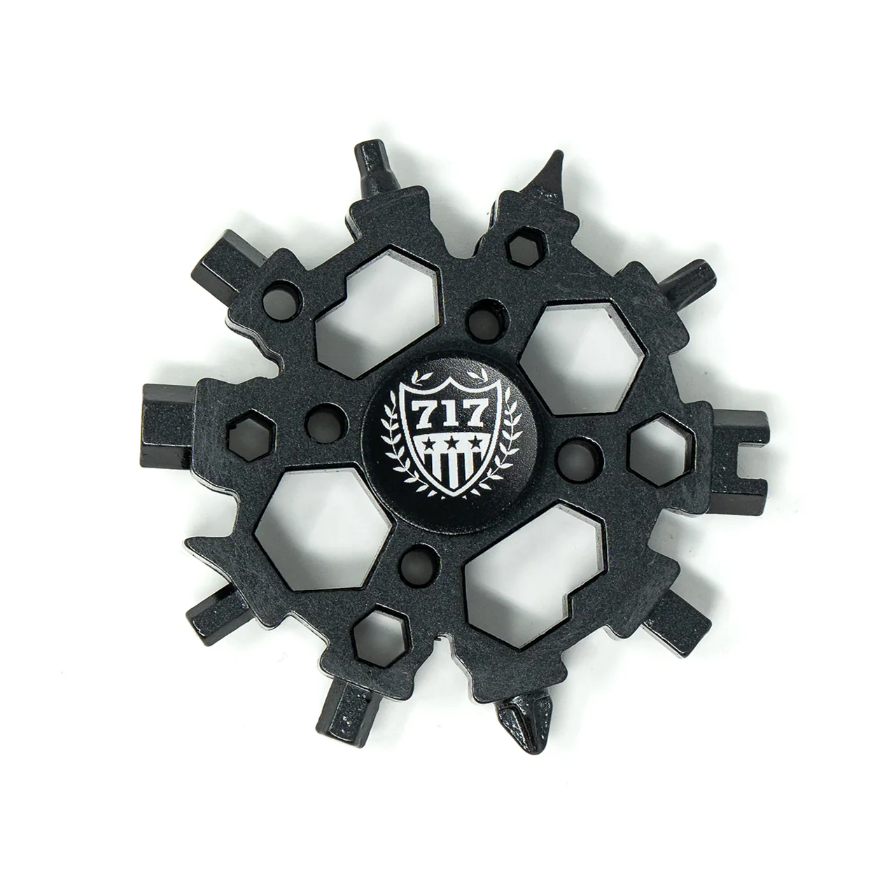 Black Multi Tool Fidget Spinner - Image 3