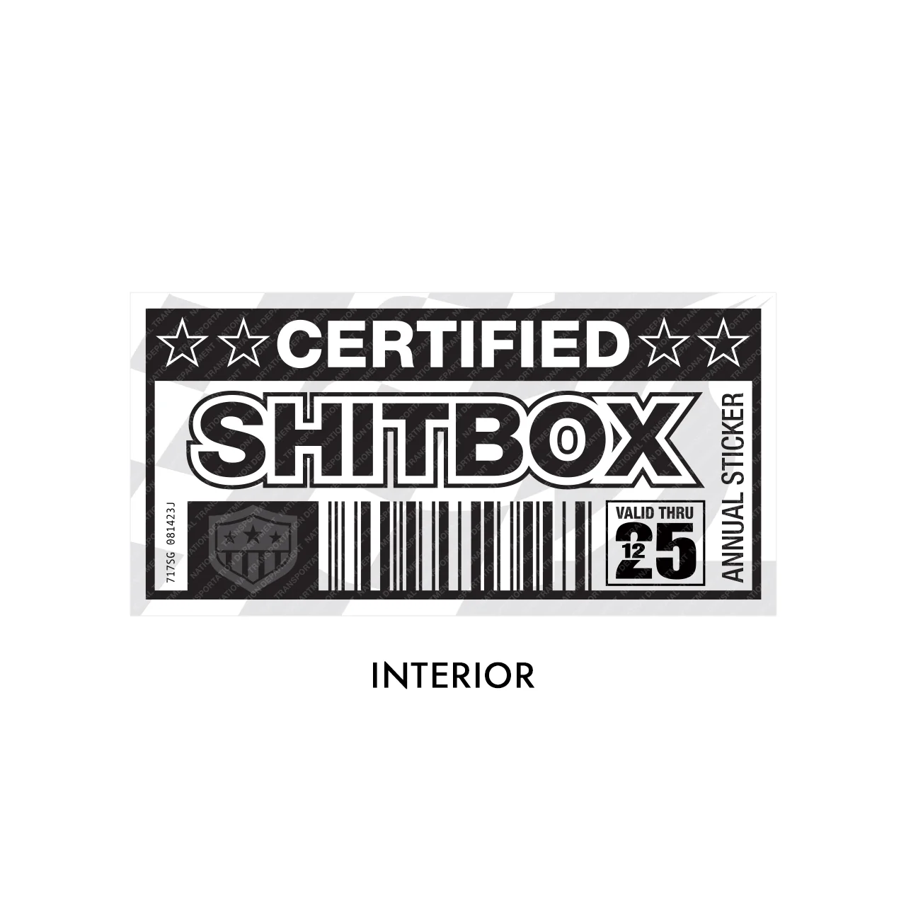 Certified S-Box Sticker - Packs of 4 - Image 4