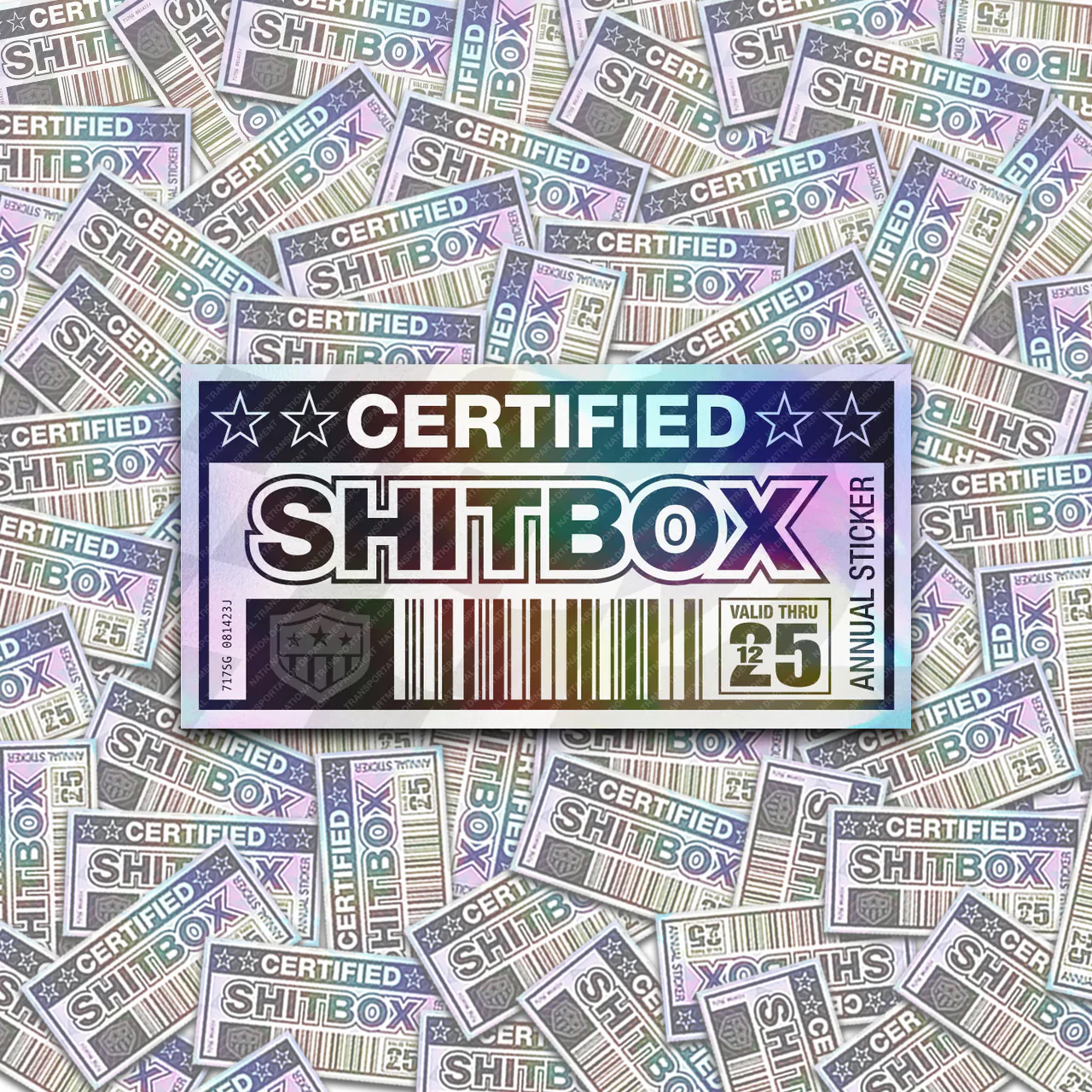 Certified S-Box Sticker - Packs of 4 - Image 5