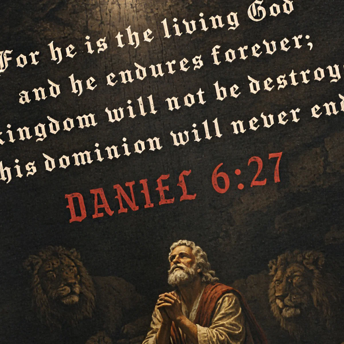 Daniel 6:27 Shirt - Image 2