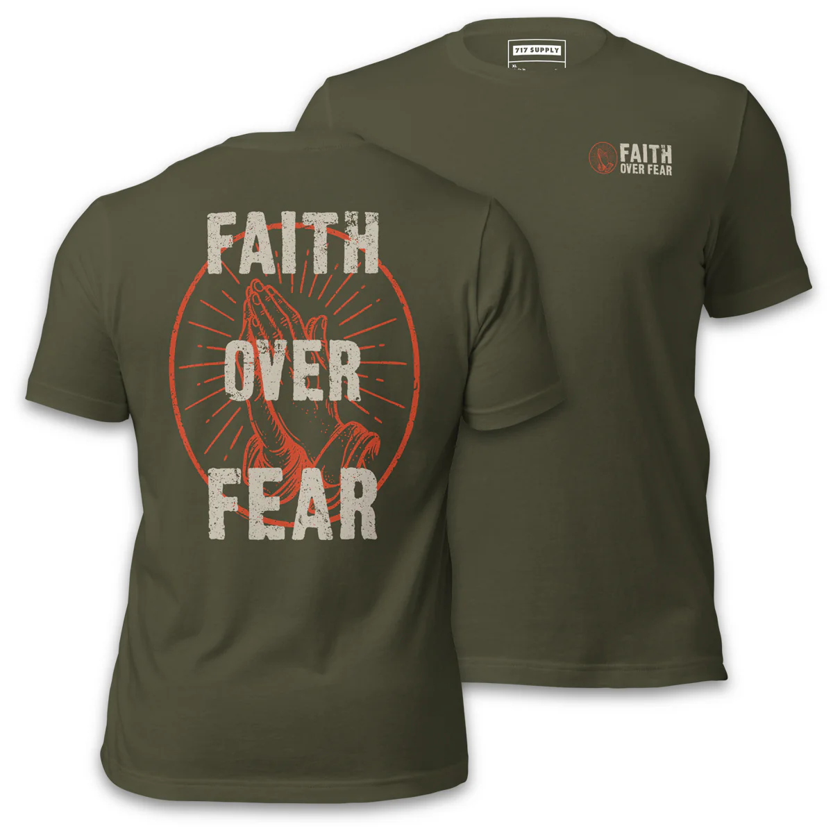 Faith Over Fear Shirt - Image 2