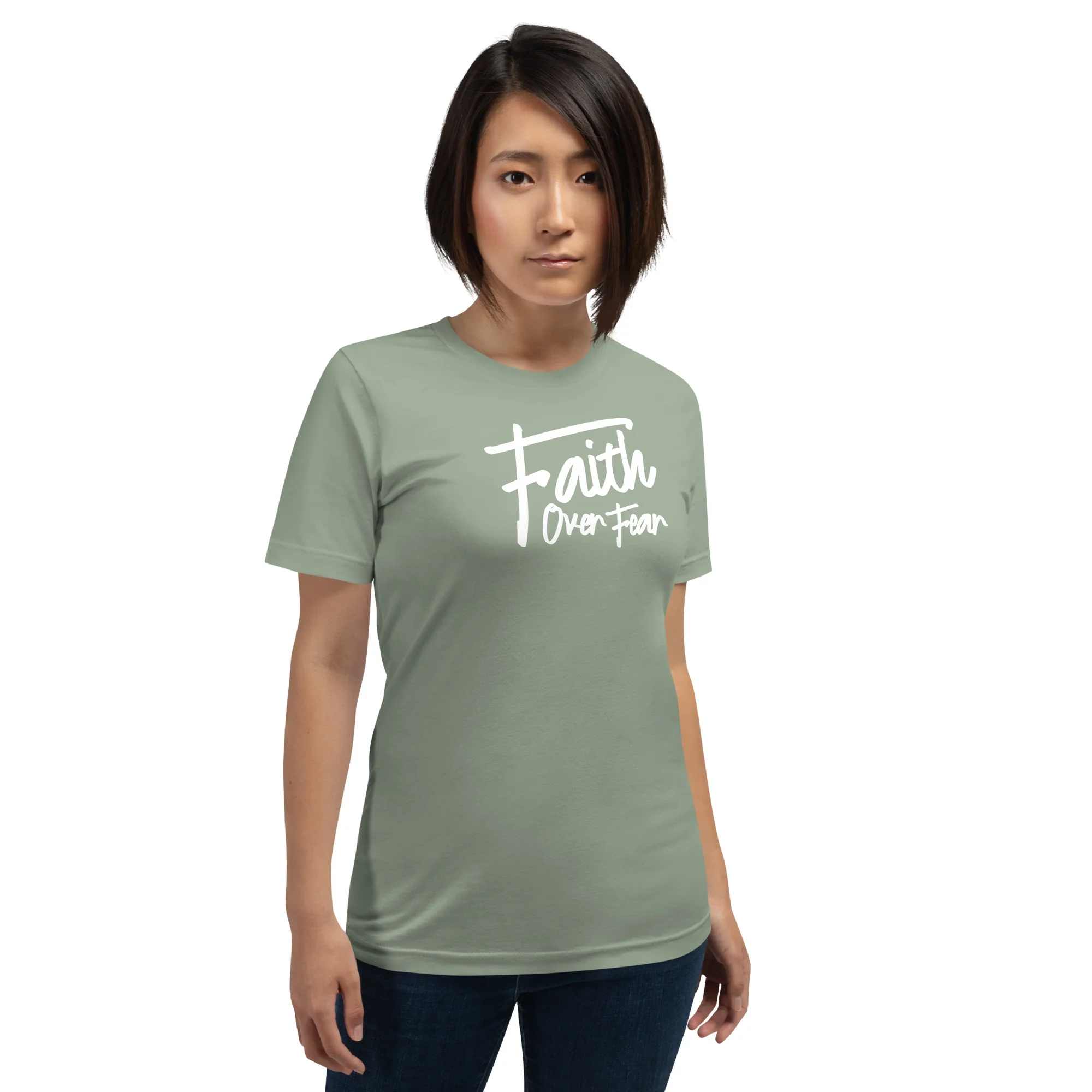 Faith Over Fear Women's Shirt - Image 7