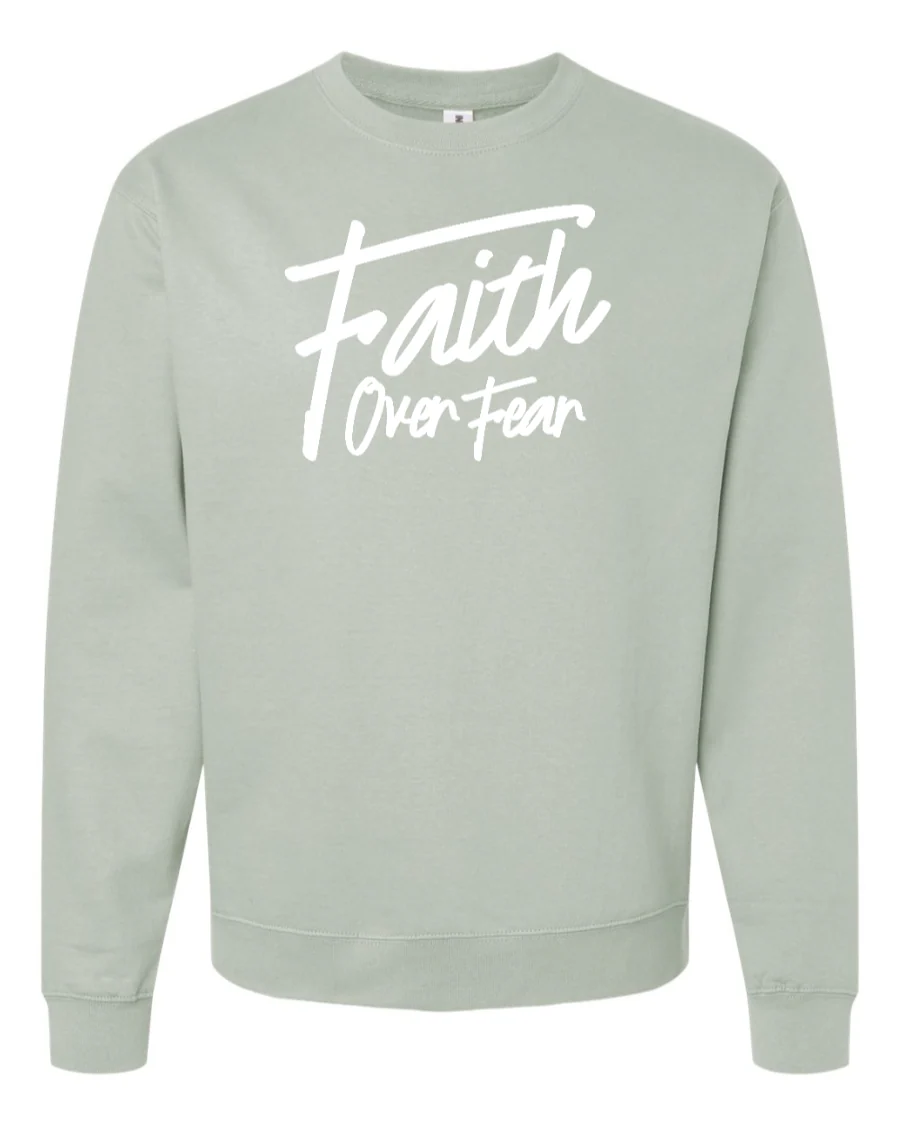 Faith Over Fear Women's Sweatshirt - Image 2