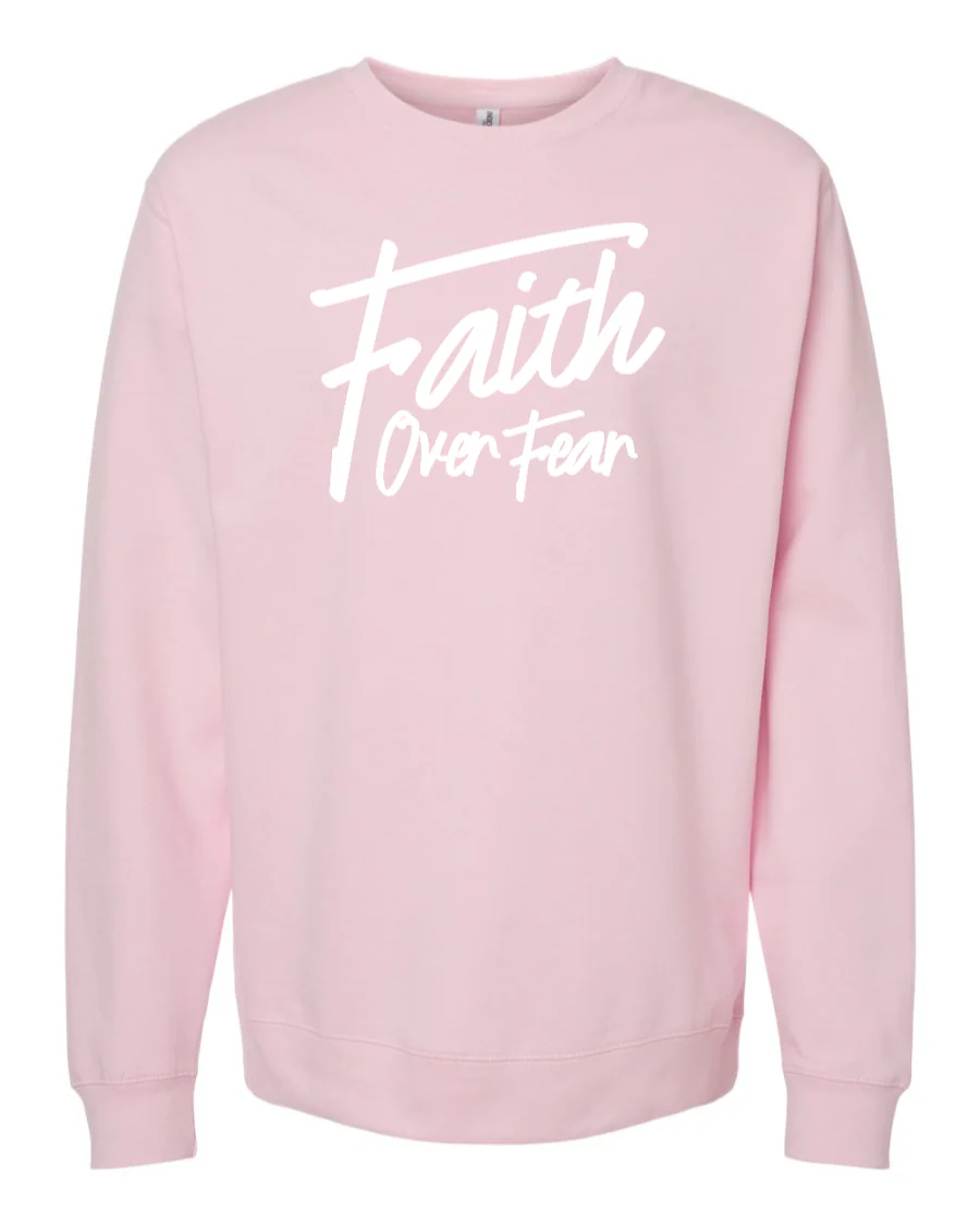 Faith Over Fear Women's Sweatshirt - Image 3