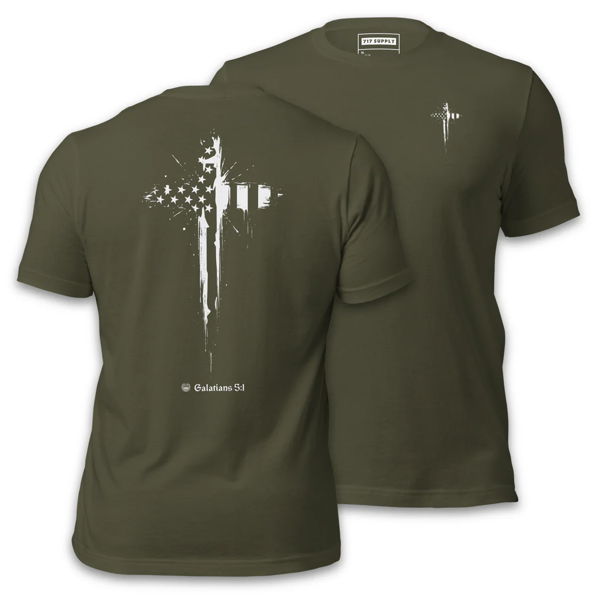 Galatians 5:1 Shirt - Image 4