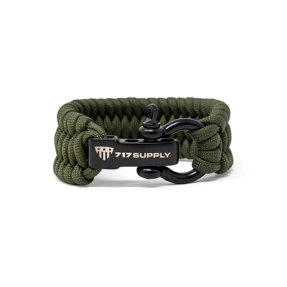 Green Paracord Bracelet
