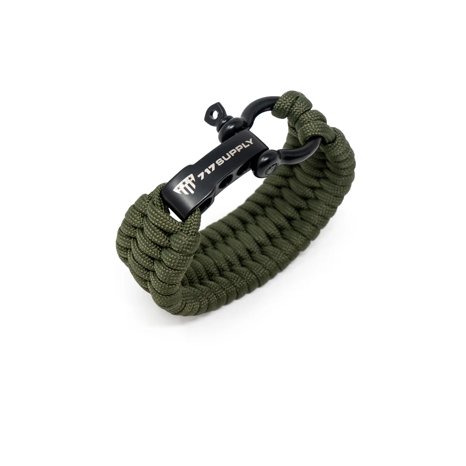Green Paracord Bracelet - Image 5