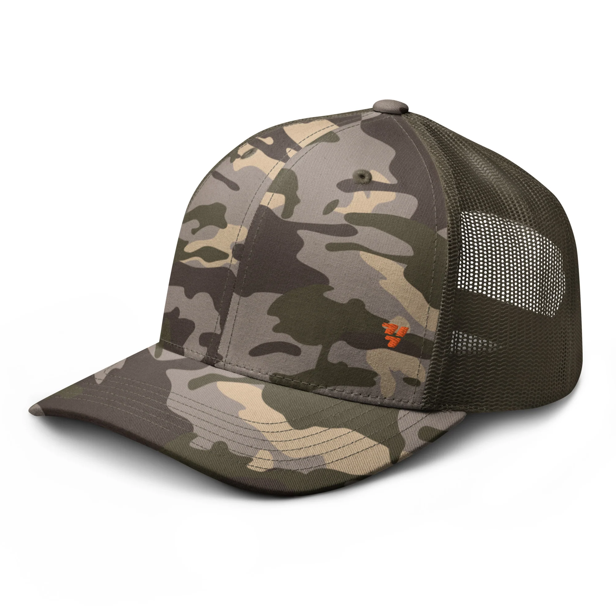 Lux Camouflage trucker hat - Image 9