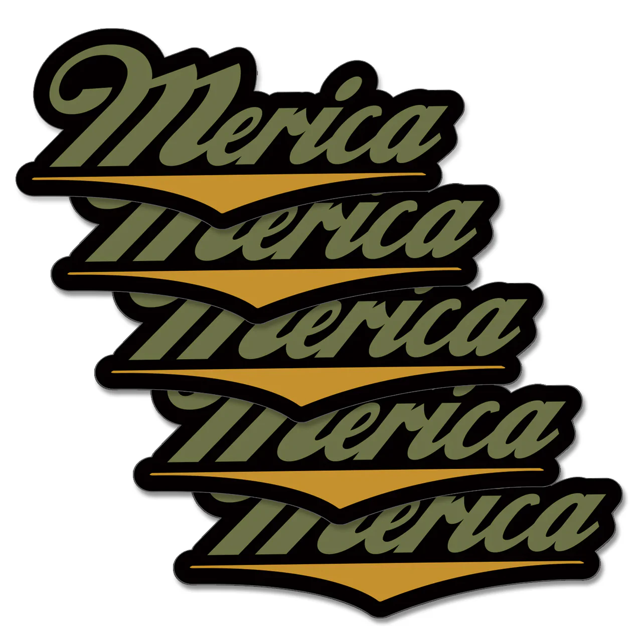 Merica Sticker - Packs of 5 - Image 3