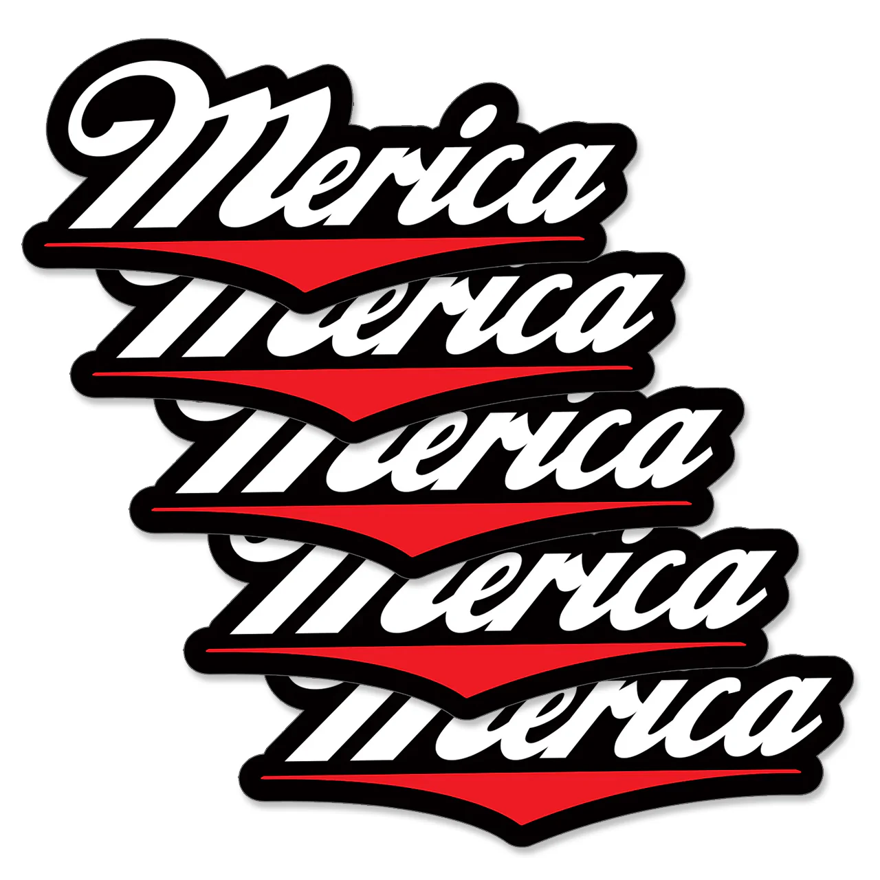 Merica Sticker - Packs of 5 - Image 4