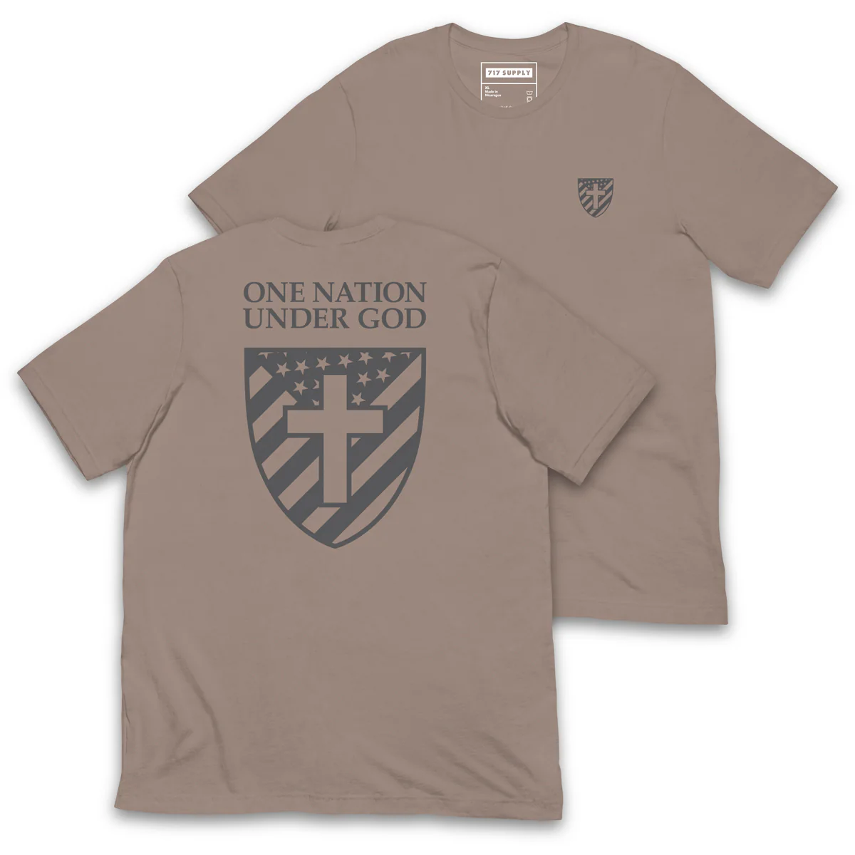 One Nation (Gray) Shirt - Image 3