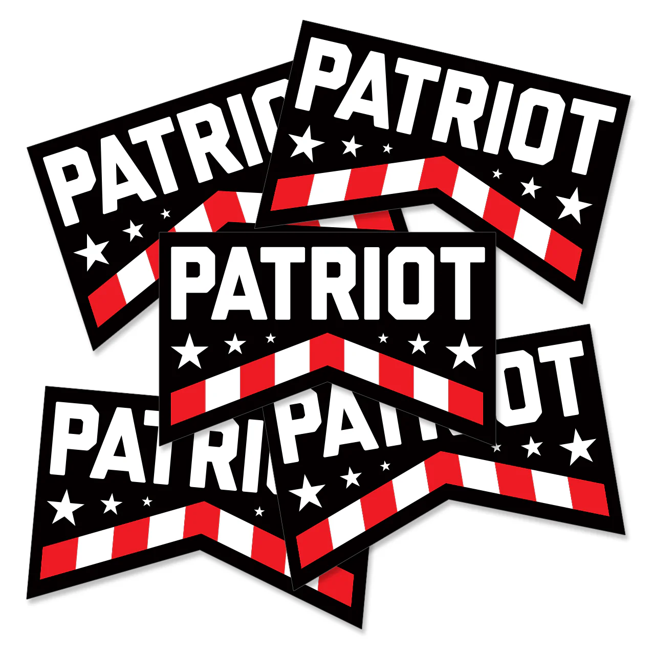 Patriot Sticker - 5 Pack