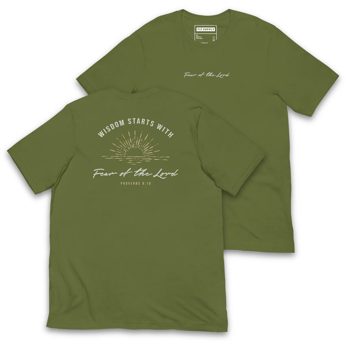 Proverbs 9:10 Shirt - Image 4