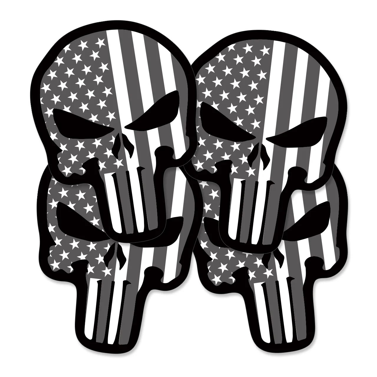 Punisher Sticker - Packs of 4