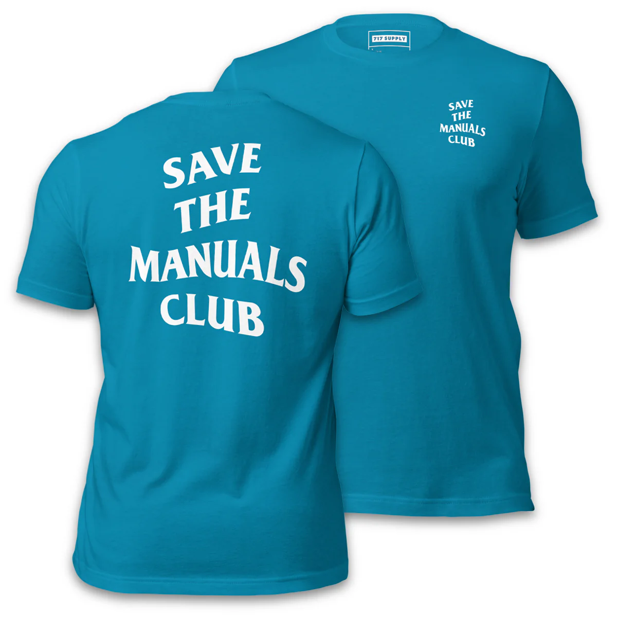 Save The Manuals Club Shirt - Image 2