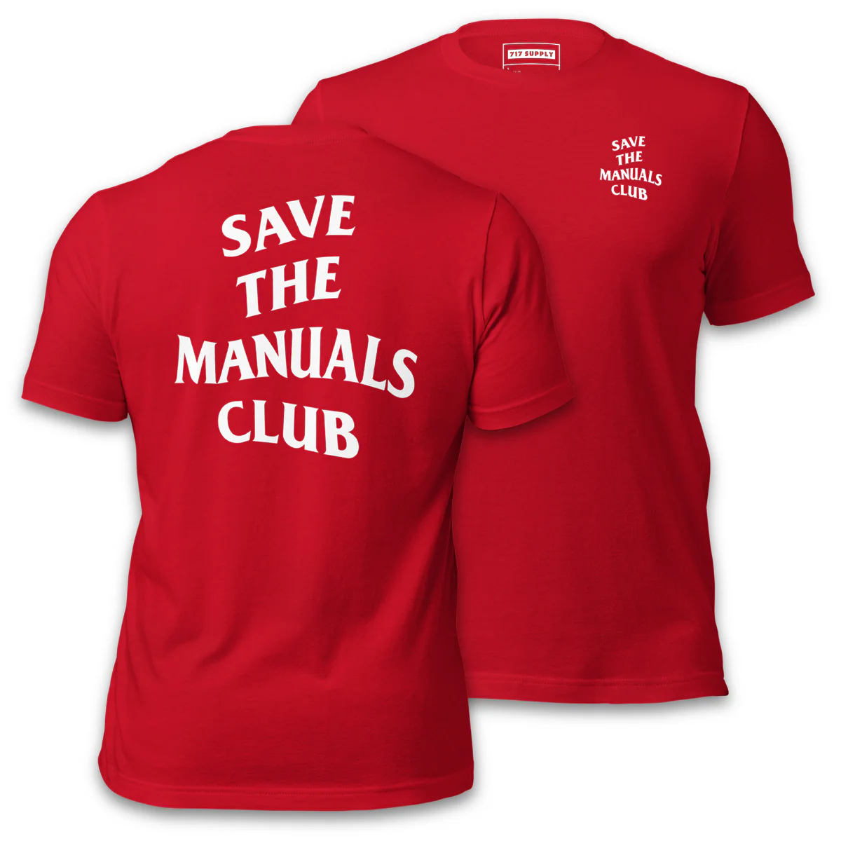 Save The Manuals Club Shirt - Image 5