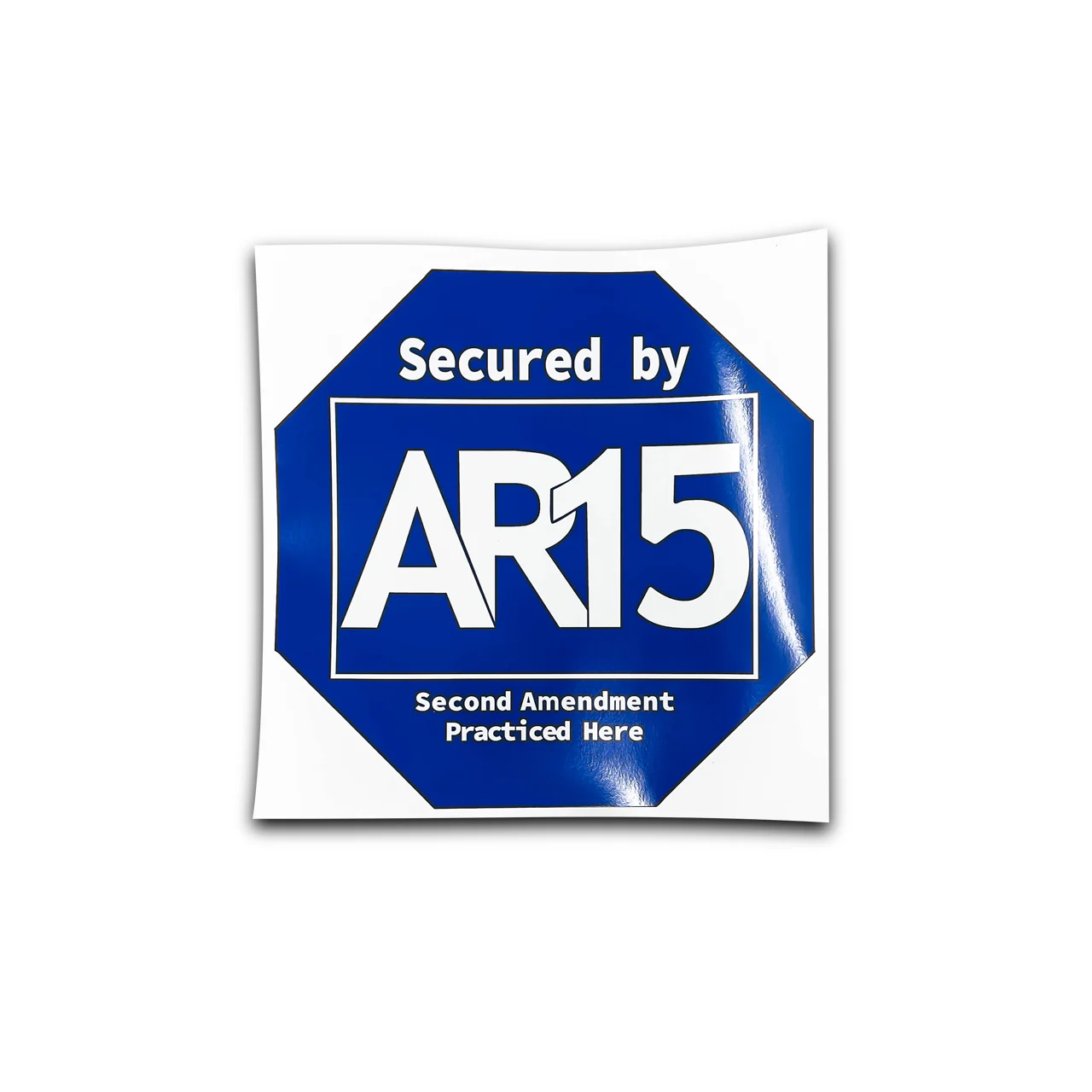Secured by AR15 Sticker - 2 Pack - Image 3