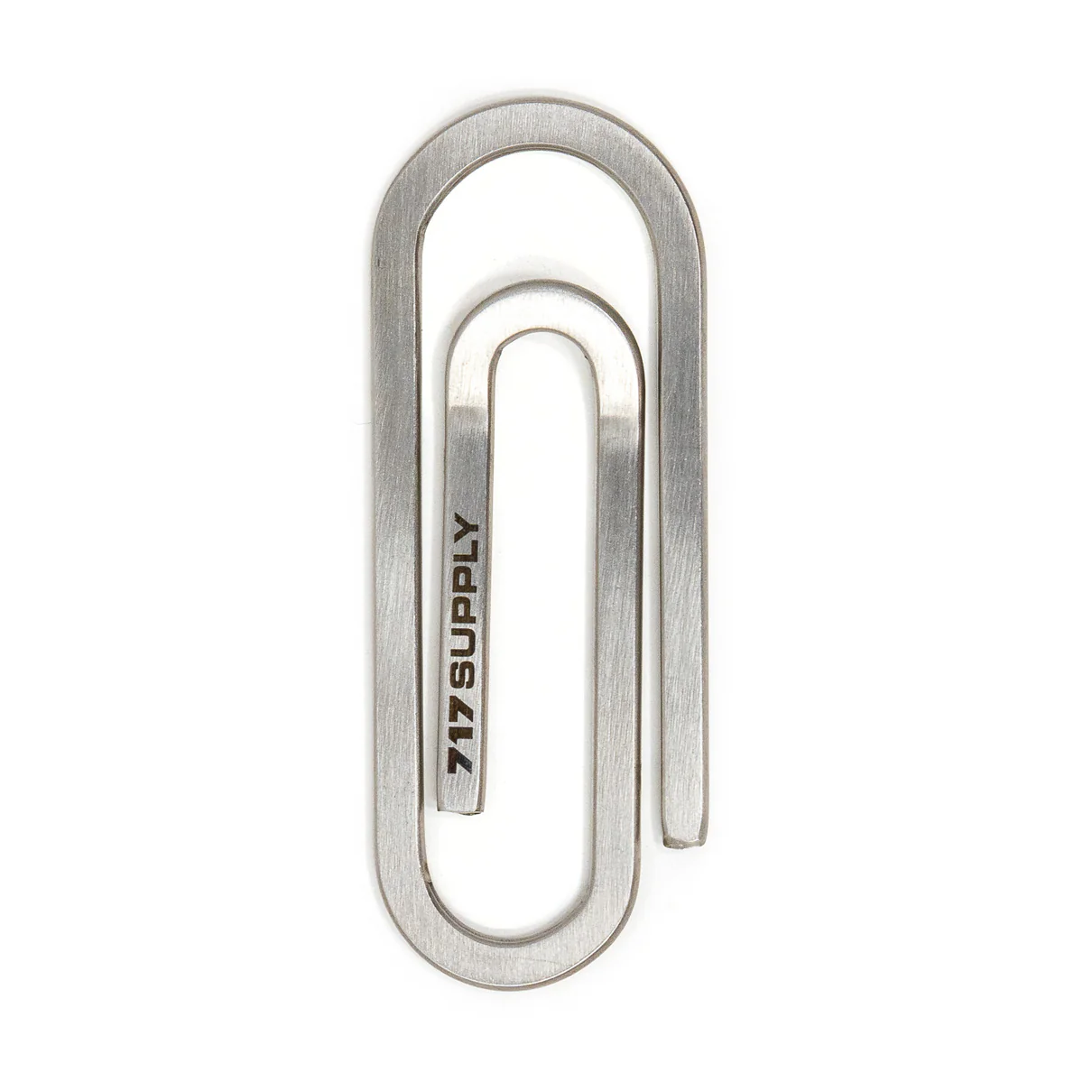 717 Supply Large Paperclip Money Clip - Silver - Image 2