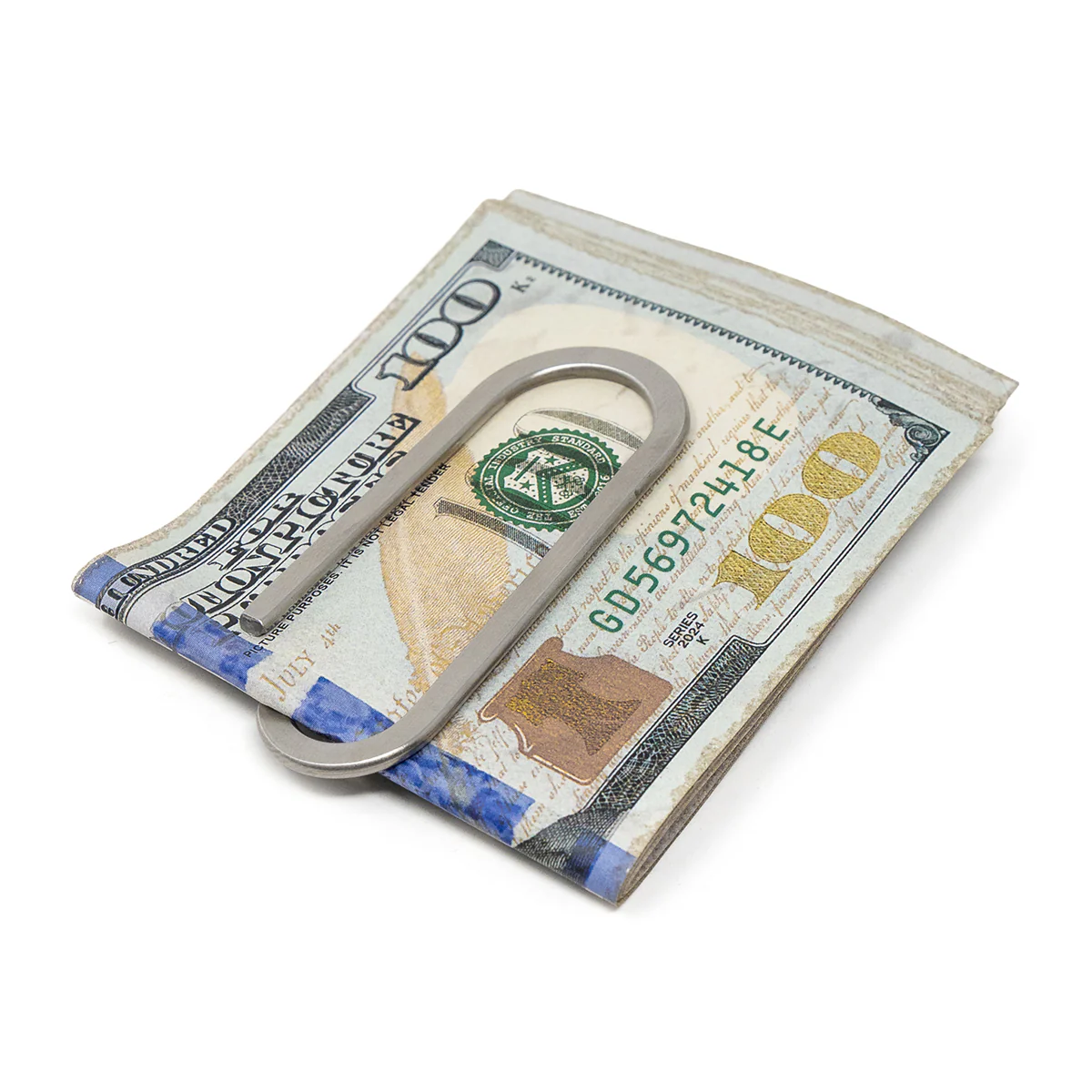 717 Supply Large Paperclip Money Clip - Silver - Image 4