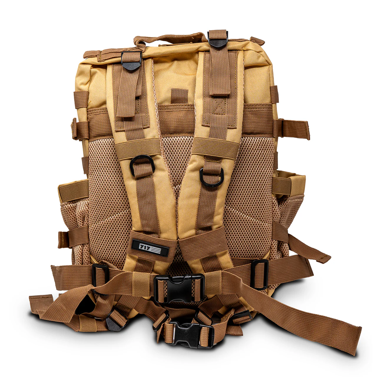 Desert Black 717 Tactical Backpack - Image 4
