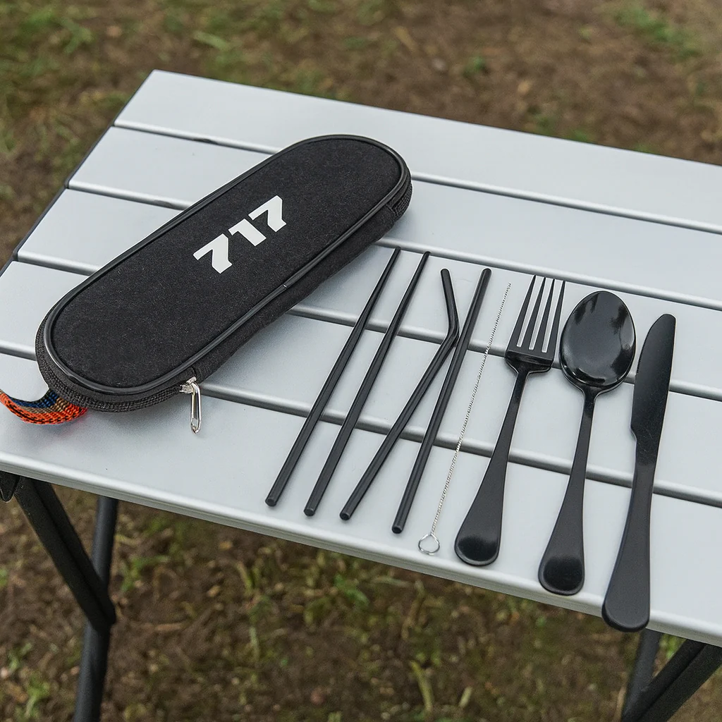 9-Piece Travel Utensil Set - Image 2