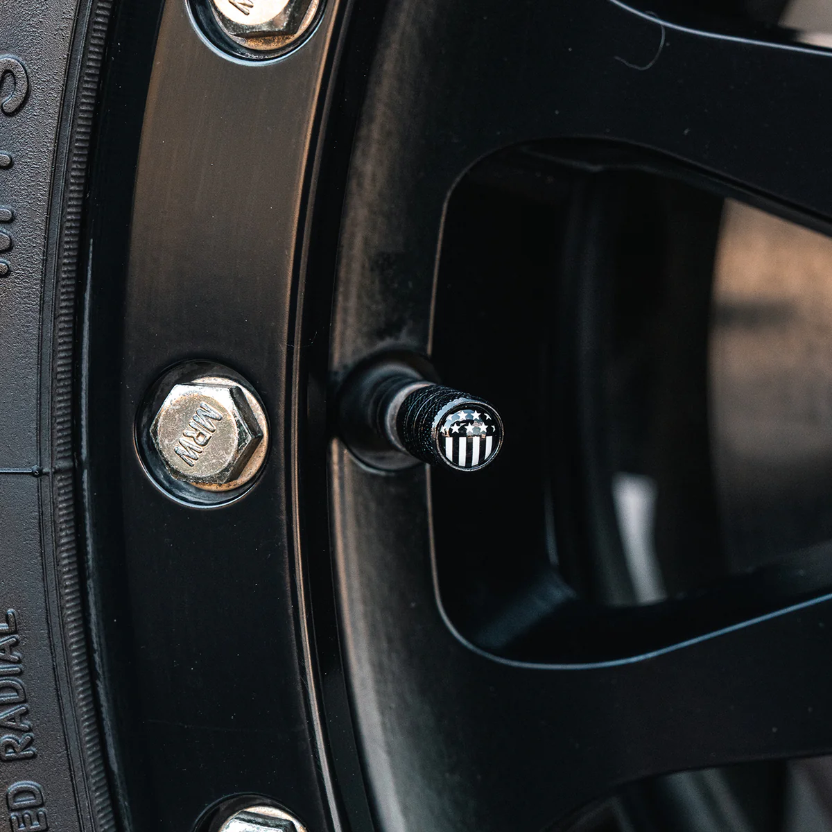 US Flag Valve Stem Caps - Image 3