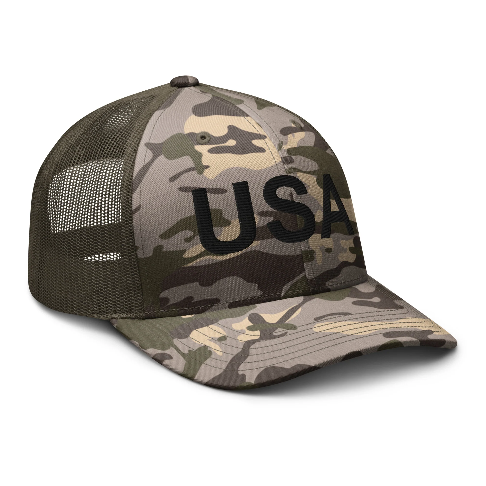 USA Camo Trucker Hat - Image 11