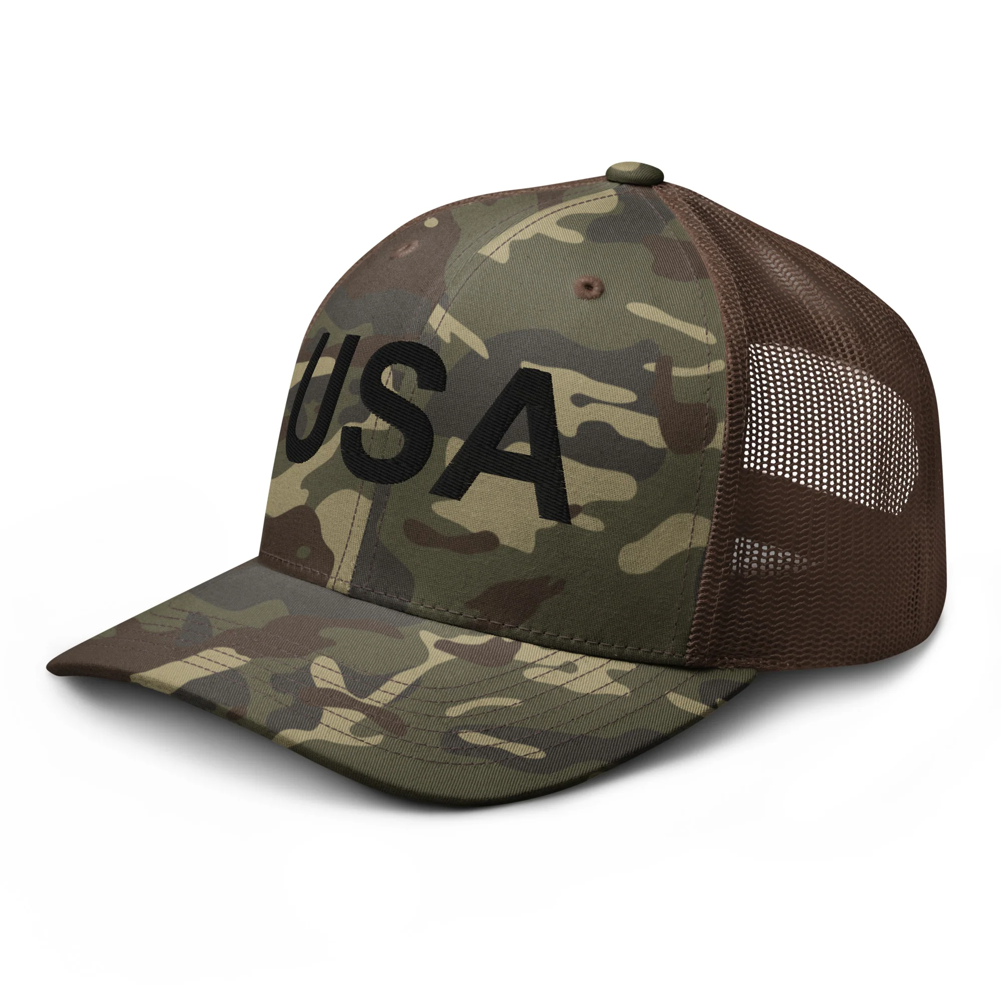 USA Camo Trucker Hat - Image 5