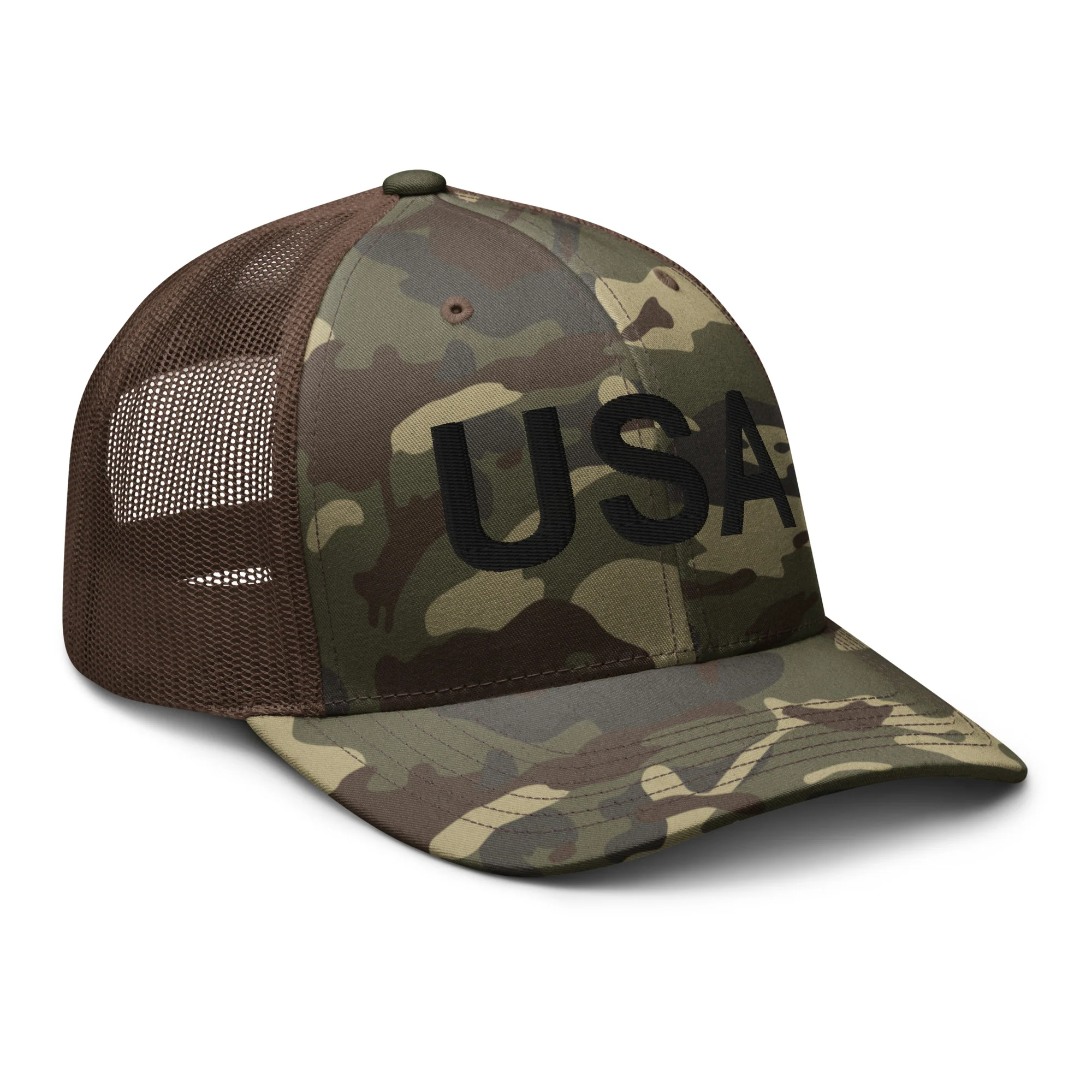 USA Camo Trucker Hat - Image 7