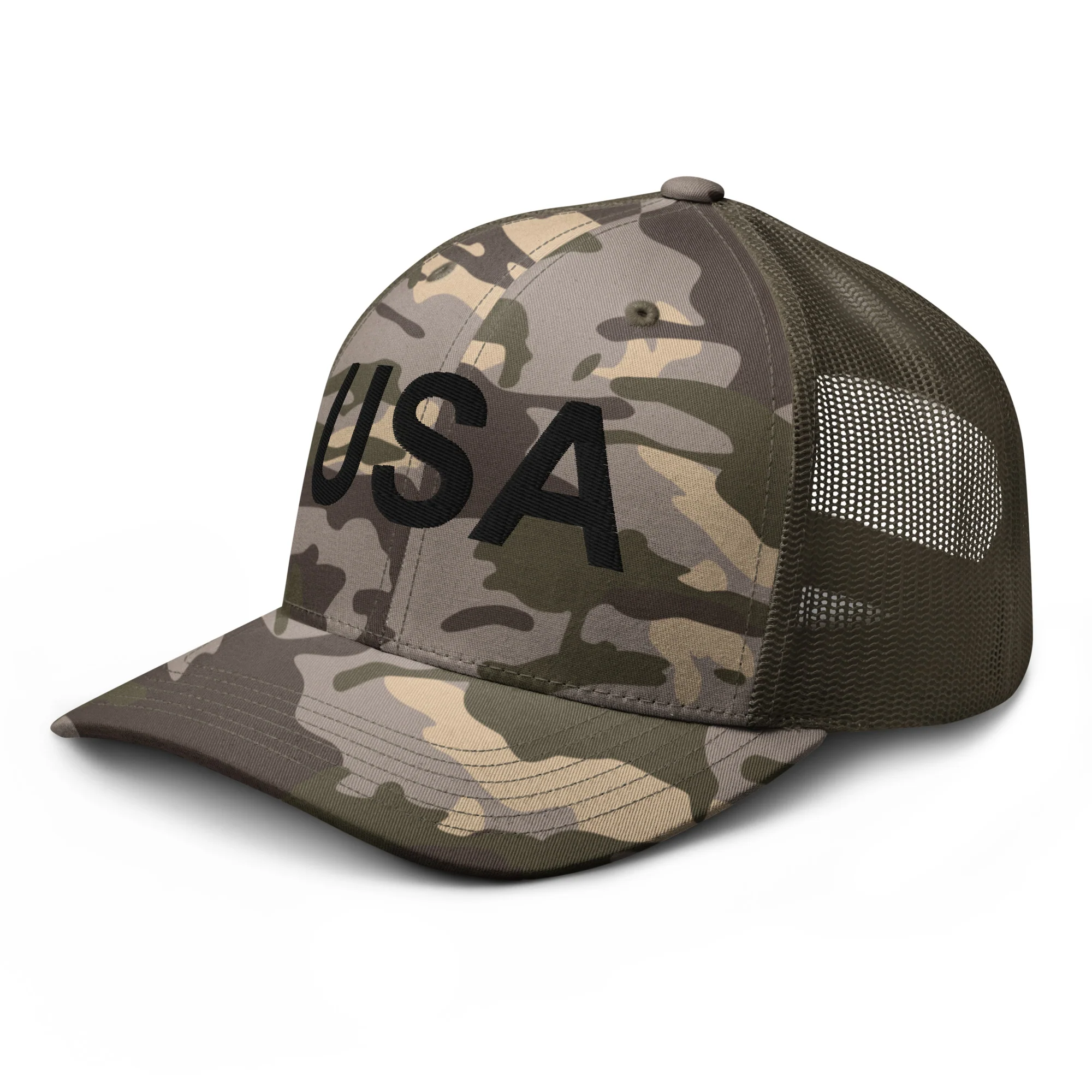 USA Camo Trucker Hat - Image 9