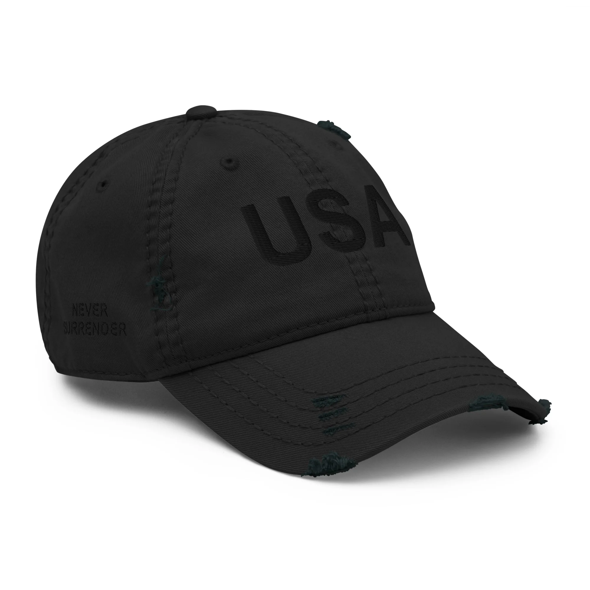 USA Distressed Dad Hat - Image 3