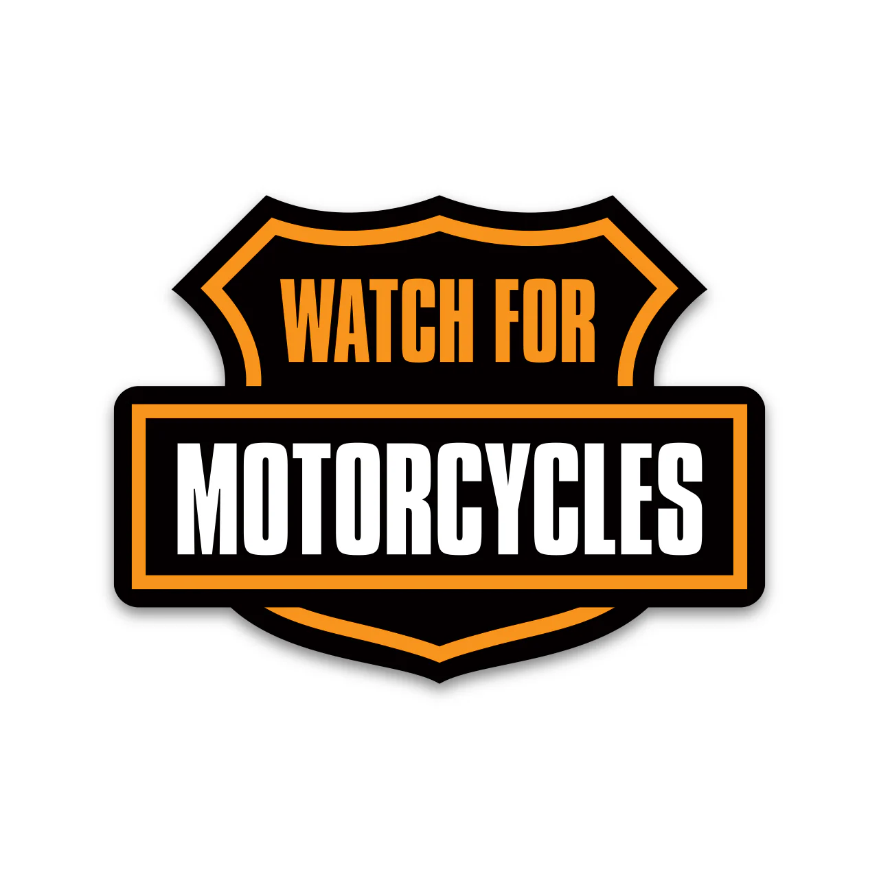 Watch For Motorcycles Sticker - Packs of 4 - Image 4