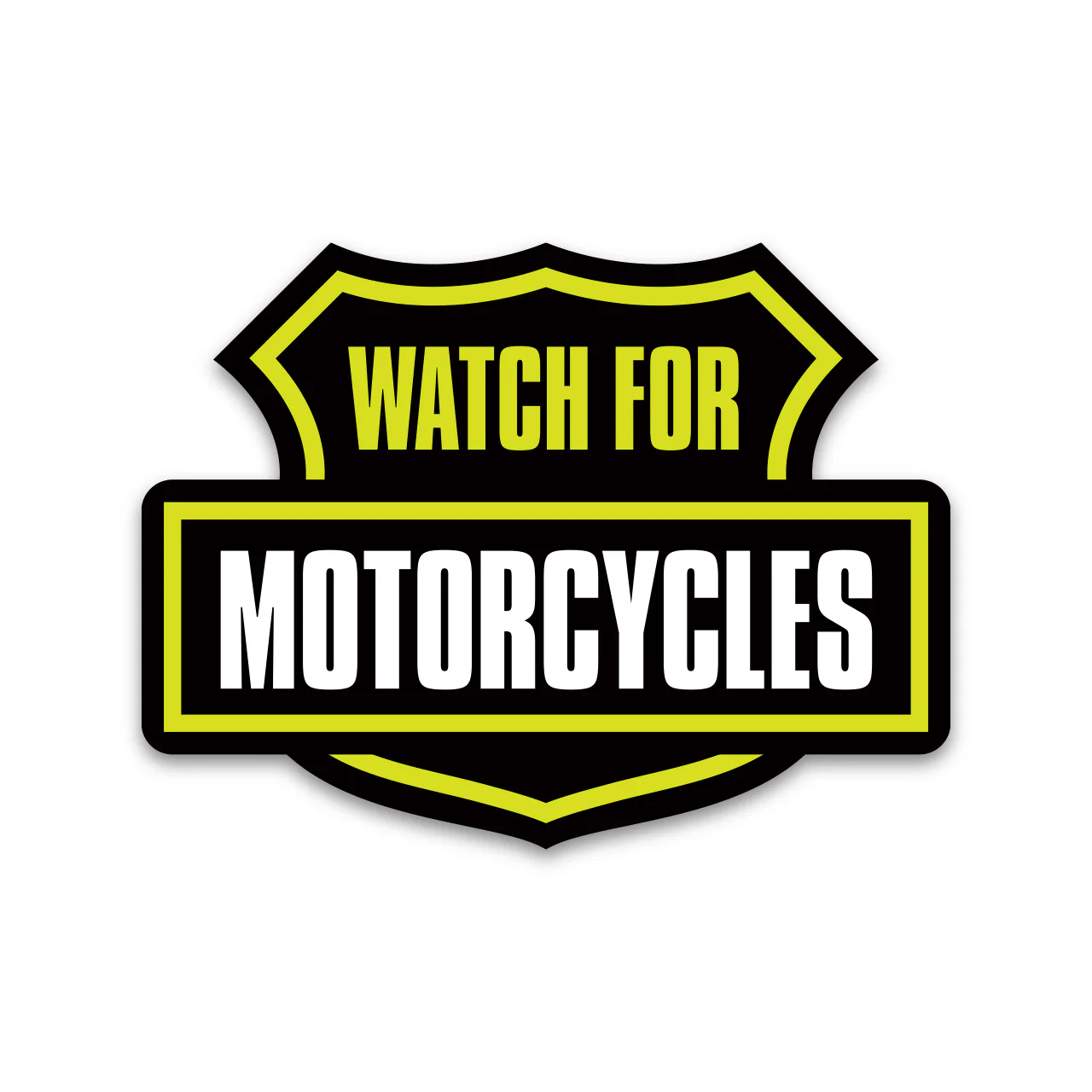 Watch For Motorcycles Sticker - Packs of 4 - Image 5