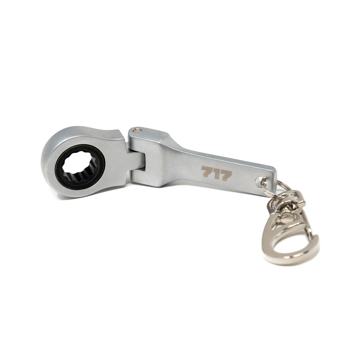 Chrome 10mm Ratchet Keychain - Image 2